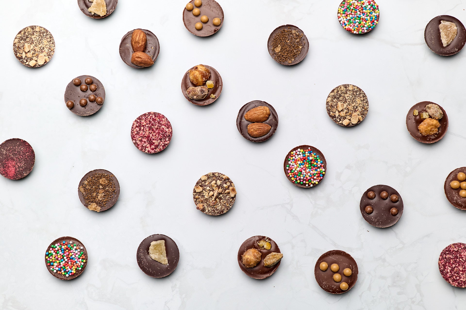 Tube | Daily Dose | Almond & Gin Salt | Dark Chocolate | 62% cacao | 200g